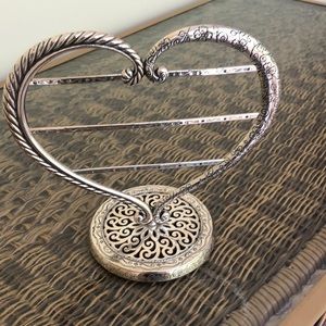 Brighton Sterling Silver Earring Holder